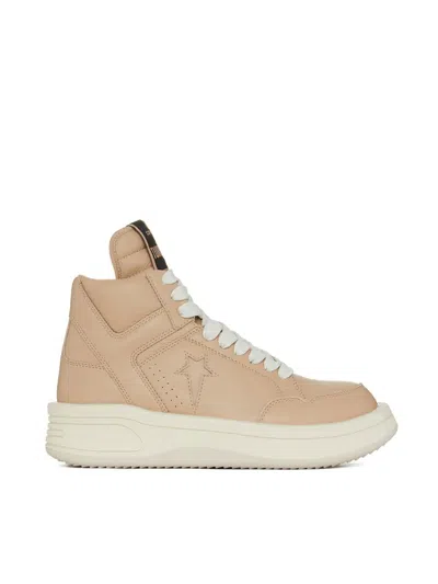 Rick Owens Drkshdw X Converse Converse X Drkshdw Sneakers In Natural