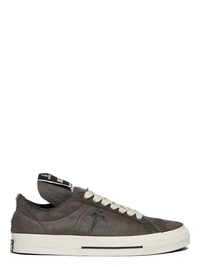 Rick Owens Drkshdw Rick Owens Converse X Drkshdw One Star Low Top 7809 Dark Dust In Brown