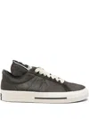 Rick Owens Drkshdw X Converse Onestar Pony Hair Sneakers In Gray