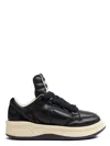 Rick Owens Drkshdw X Converse Turbowpn Ox Leather Sneakers In Black