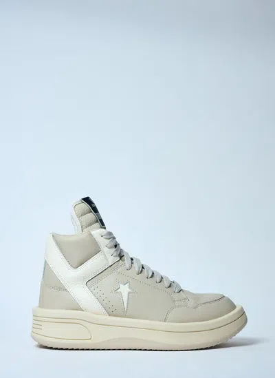 Rick Owens Drkshdw X Converse Turbowpn Sneakers In Beige