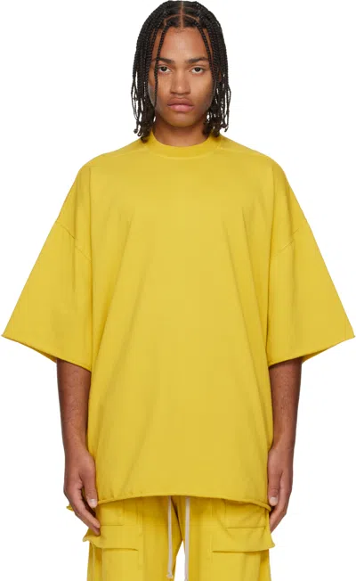 Rick Owens Drkshdw Yellow Concordians Tommy T-shirt