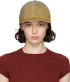 Rick Owens Drkshdw Yellow Degrade Denim Baseball Cap In 4653d Sky/orange Deg
