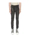 Rick Owens Drkshdw Zip-detail Slim-fit Jeans In Black