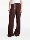 Rick Owens Drkshdw Zip Drawstring Trousers In Multi