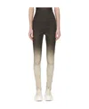 Rick Owens Drkshdw Zipper Detail Gradient Denim Trousers In Multicolor