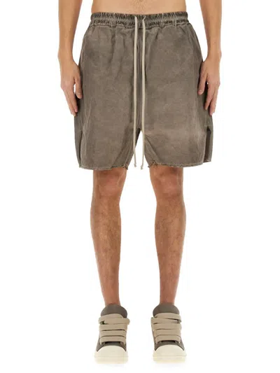 RICK OWENS DRKSHDW RICK OWENS DRKSHDW ZIPPERED BOXER SHORTS