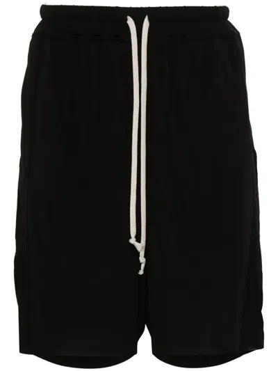 RICK OWENS DROP-CROTCH SHORTS