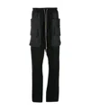 Rick Owens Drop-crotch Trousers In Black
