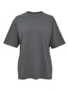 Rick Owens Drop-shoulder T-shirt In Gray