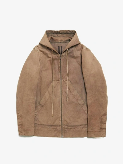 Pre-owned Rick Owens Dust Canvas Parka In Multicolor