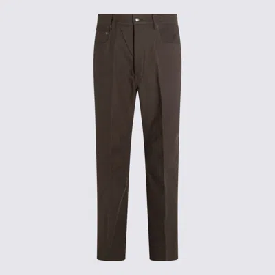 Rick Owens Dust Geth Jeans In Brown