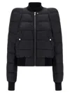 Rick Owens Concordians Duvet Flight Jacket Clothing In Black