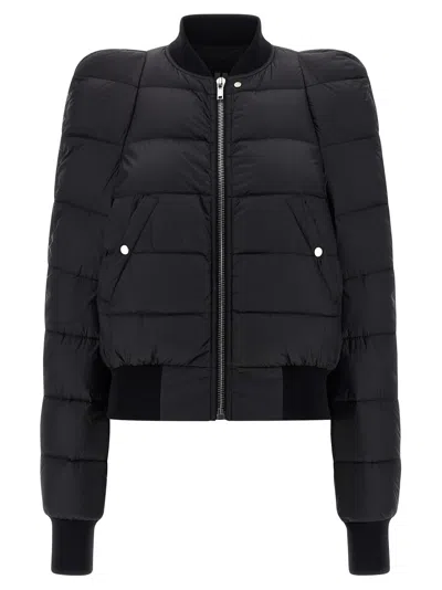 RICK OWENS DUVET FLIGHT BOMBER JACKET