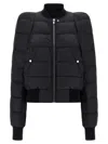 Rick Owens Modern Quilted Down Jacket Pockets In Black