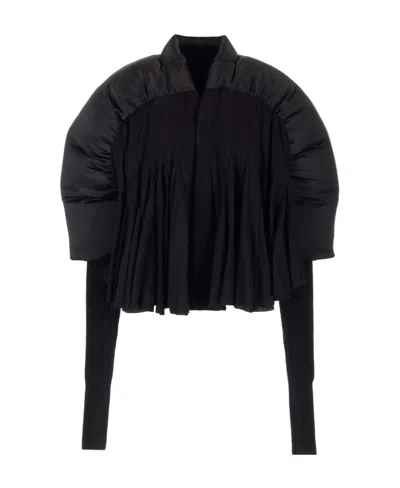 Rick Owens Duvetessa Padded Jacket In Black