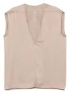 Rick Owens Dylan Blouse In Brown