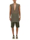 Rick Owens T-shirt "dylan" In Green