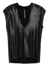 Rick Owens Dylan Top In Black
