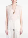 Rick Owens Dylan Top In White