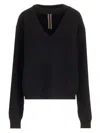 Rick Owens Eclipse Knit Sweater Black Knitwear Black