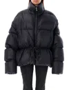 Rick Owens Black Porterville Sail Down Jacket In Black