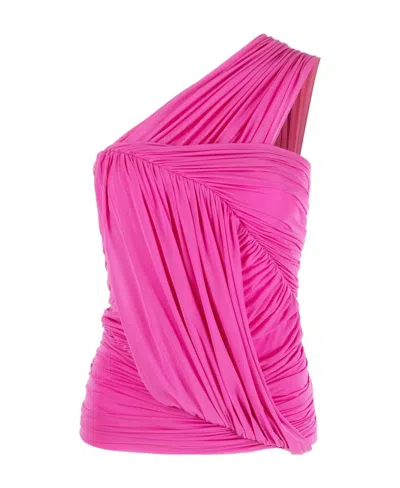 RICK OWENS RICK OWENS EDFU GATHERED ONE-SHOULDER TOP