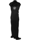 Rick Owens Edfu Maxi Dress In Black