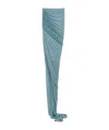 Rick Owens Edfu Maxi Skirt In Blue