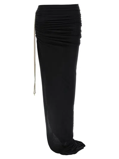 RICK OWENS RICK OWENS 'EDFU' SKIRT