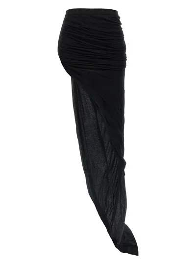 Rick Owens Edfu Skirts Black