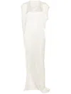 Rick Owens Edfu T Maxi Dress In White