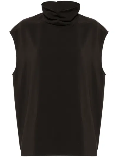 Rick Owens Edfu T Krepptop In Grau