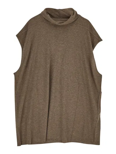 Rick Owens Edfu T Top In Beige