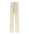 Rick Owens Elastic Waist Casual Pants In Nude