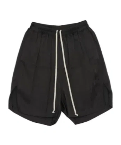 RICK OWENS ELASTIC WAIST SHORTS
