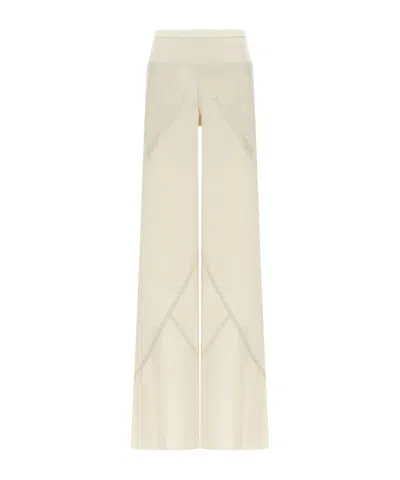 Rick Owens Elastic Waistband Casual Pants In Nude