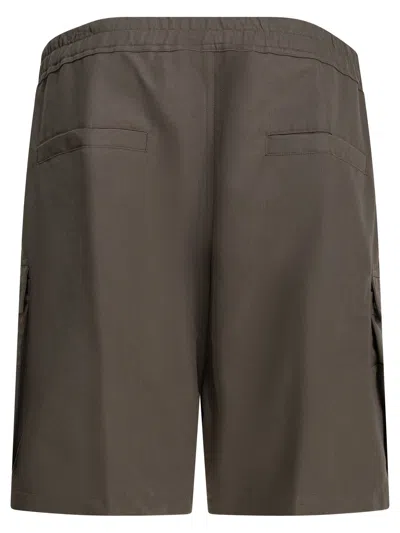Rick Owens Ethestic Waistband Drawstring Cargo Pants Size 48 In Gray