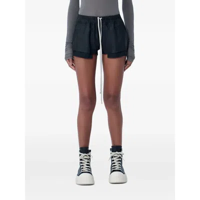 RICK OWENS ELASTICATED DRAWSTRING SHORTS