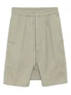 Rick Owens Elasticated-waistband Shorts