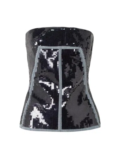 Rick Owens Embroidered Denim Top