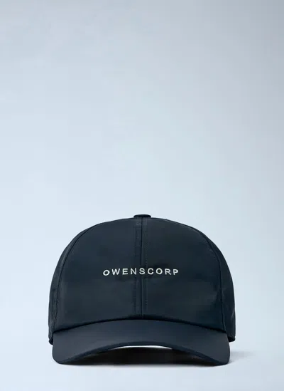 Rick Owens Embroidered Logo Baseball Cap In Blue