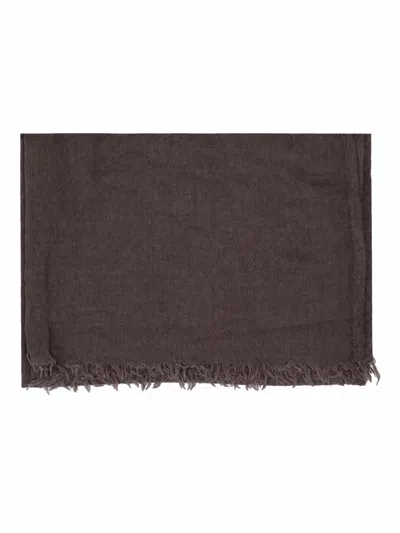 Rick Owens Emily 140 X200 In Brown
