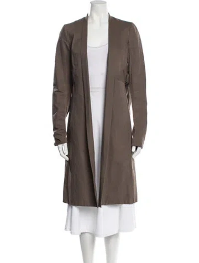 Pre-owned Rick Owens Evening Jacket In Neutral