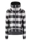 Rick Owens Asymmetric Short Wool Jacket With High Collar In Black