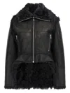 Rick Owens Exploder Zip-front Leather Jacket