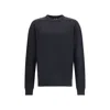 Rick Owens Exposed Stitching Wool Sweater In Black