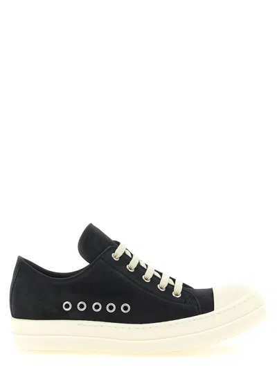 Rick Owens Extreme Low Sneaks Sneaker In Black