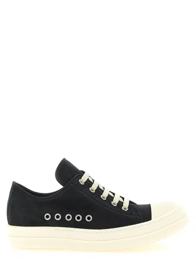 Rick Owens Extreme Low Sneaks Sneaker In Black