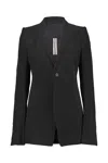 Rick Owens Extreme Soft Blazer In Black